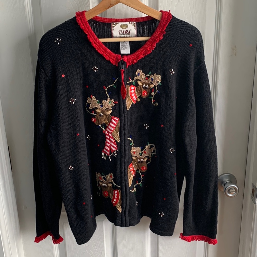 Reindeer Ugly Christmas Sweater